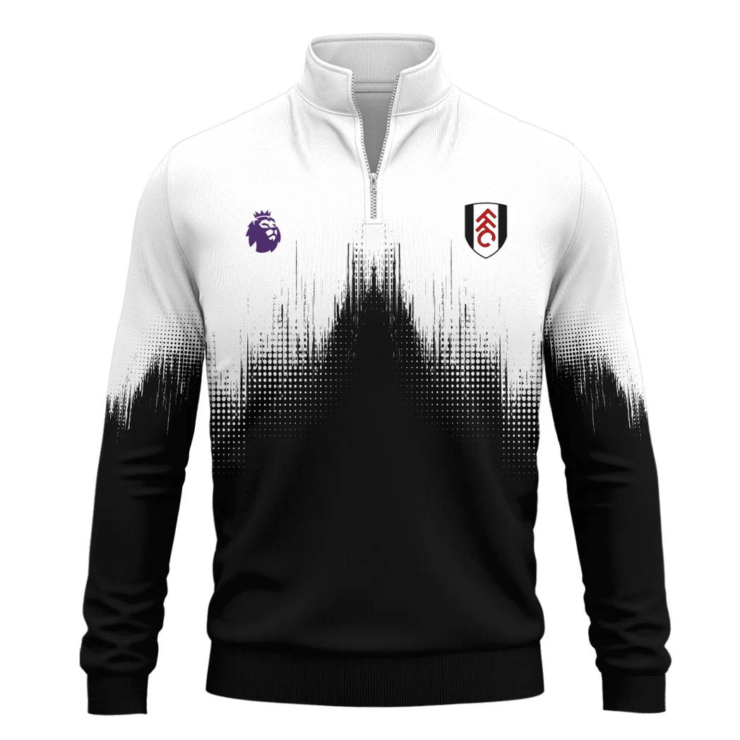 Thames White Squad Quarter-Zip Sweatshirt Road-Ready Quarter-Zip SweatshirtHVN1323FU - Image 2