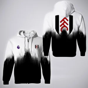 Thames White Squad Zipper Hoodie Performance Fan HoodieHVN1323FU