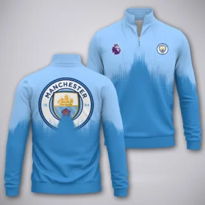 Northern Blue Army Quarter-Zip Sweatshirt Active Fan Quarter-Zip FitHVN1323MC