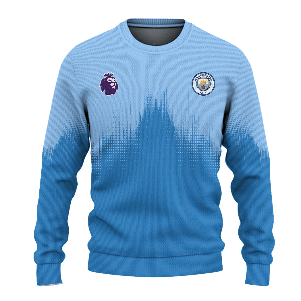 Northern Blue Army Sweatshirt Warm-Up Sport Fan SweatshirtHVN1323MC - Image 2