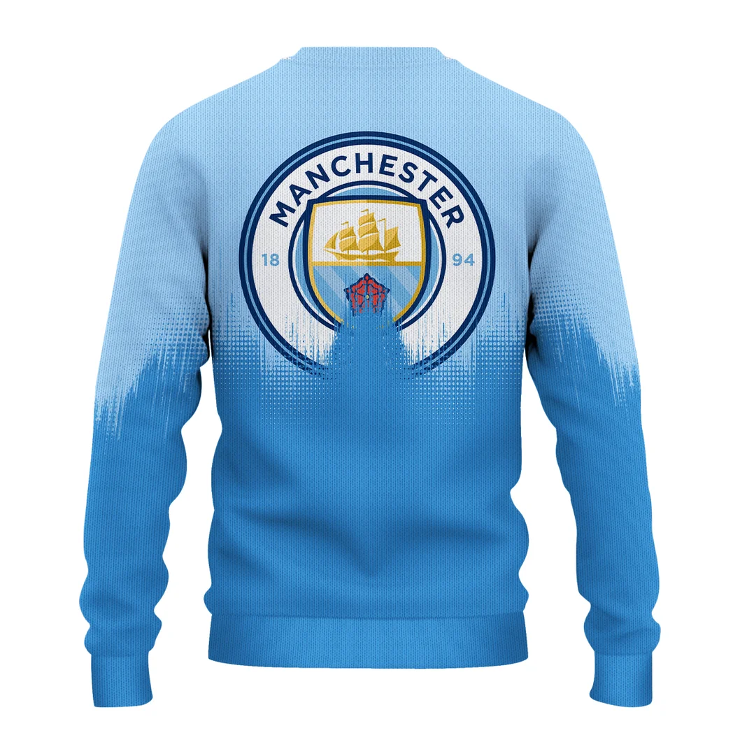 Northern Blue Army Sweatshirt Warm-Up Sport Fan SweatshirtHVN1323MC - Image 3
