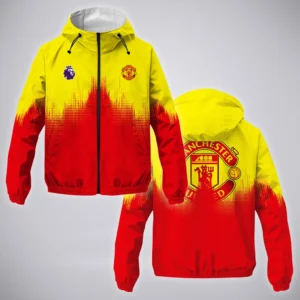 Red Shirt Side Windbreaker Jacket  Classic Supporter WindbreakerHVN1323MU