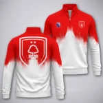 Woodland Reds Quarter-Zip Sweatshirt Modern Sport Fan SweatshirtHVN1323NF