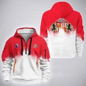 Game Day Culture Hoodie Half Zip All-Season Fan Half-Zip HoodieHVN1323SU