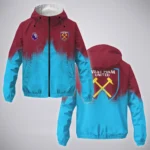 Leeds Heritage Fans Windbreaker Jacket  Sporty Fan WindbreakerHVN1323WH