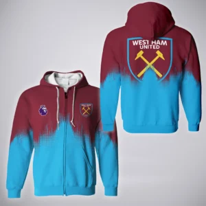 Leeds Heritage Fans Zipper Hoodie Classic Sport Full-Zip HoodieHVN1323WH