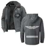 Dynamic Driving Machine Flannel Hoodie, Garage Life Hooded Flannel HVN1328AM - Gray