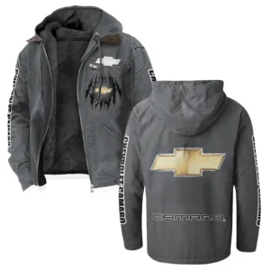 American Pony Car Flannel Hoodie, Everyday Driver Hoodie HVN1328CH - Gray