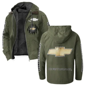 American Pony Car Flannel Hoodie, Everyday Driver Hoodie HVN1328CH - Green