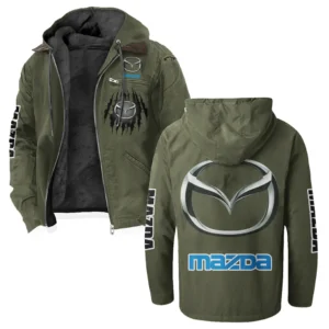 Mid-Size Sedan Flannel Hoodie, Driven Style Hoodie HVN1328MA - Green