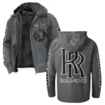 Ultra-Luxury Car Flannel Hoodie, Rider's Everyday Hoodie HVN1328RR - Gray