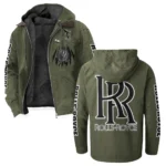 Ultra-Luxury Car Flannel Hoodie, Rider's Everyday Hoodie HVN1328RR - Green
