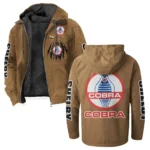 Power Coupe Flannel Hoodie, Custom Car Fan Hoodie HVN1328SH - Camel