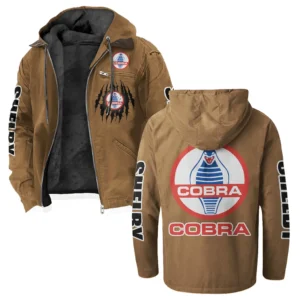 Power Coupe Flannel Hoodie, Custom Car Fan Hoodie HVN1328SH - Camel