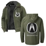 Premium Sedan Flannel Hoodie, Classic Garage Hoodie HVN1330AC - Green