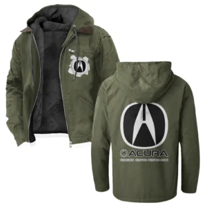 Premium Sedan Flannel Hoodie, Classic Garage Hoodie HVN1330AC - Green