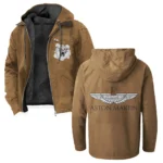 Dynamic Driving Machine Flannel Hoodie, Street-Ready Rider Hoodie HVN1330AM - Camel