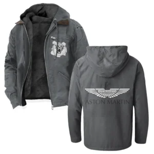 Dynamic Driving Machine Flannel Hoodie, Street-Ready Rider Hoodie HVN1330AM - Gray
