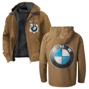 Motorsport Edition Car Flannel Hoodie, Ride-Ready Hooded Style HVN1330BM - Camel