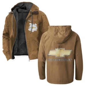 American Pickup Truck Flannel Hoodie, Classic Garage Hoodie HVN1330CE - Camel