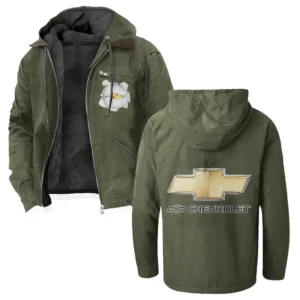 American Pickup Truck Flannel Hoodie, Classic Garage Hoodie HVN1330CE - Green