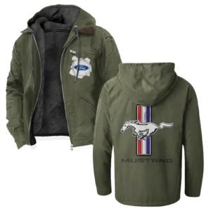 Street Performance Car Flannel Hoodie, Garage-Ready Flannel Shirt HVN1330FM - Green