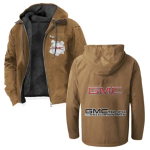 Commercial Vehicle Flannel Hoodie, Car Culture Flannel HVN1330GM - Camel
