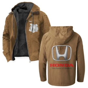Family Car Flannel Hoodie, Urban Rider Flannel HVN1330HO - Camel