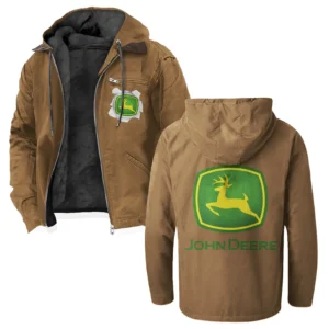 Crop Harvester Flannel Hoodie, Ride-Ready Hooded Style HVN1330JD - Camel