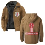 Road-Ready Truck Flannel Hoodie, Car Culture Flannel HVN1330KE - Camel