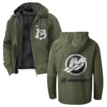 Nautical Propulsion Flannel Hoodie, Rider's Everyday Hoodie HVN1330MM - Green