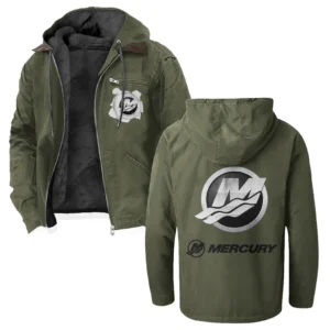 Nautical Propulsion Flannel Hoodie, Rider's Everyday Hoodie HVN1330MM - Green