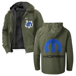 Powertrain Upgrades Flannel Hoodie, Streetwear Flannel for Drivers HVN1330MO - Green