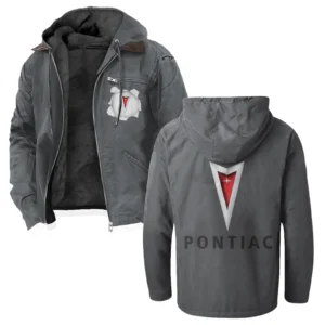 Historic American Ride Flannel Hoodie, Custom Car Fan Hoodie HVN1330PO - Gray