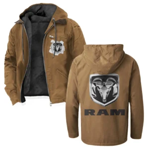 Utility Vehicle Flannel Hoodie, Rugged Rider Flannel HVN1330RT - Camel