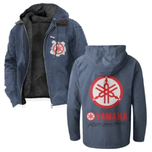 Off-Road Bike Flannel Hoodie, Custom Car Fan Hoodie HVN1330YA - Navy Blue