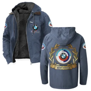 Motorsport Vehicle Flannel Hoodie, Custom Car Fan Hoodie HVN1336BM - Navy Blue