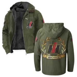 Ranch Tractor Flannel Hoodie, Auto Fan Hooded Flannel HVN1336CS - Green