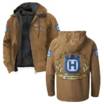 Off-Road Racer Flannel Hoodie, Rider's Everyday Hoodie HVN1336HU - Camel