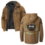 Adventure Utility Vehicle Flannel Hoodie, Everyday Driver Hoodie HVN1336JE - Camel