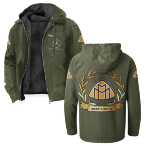 Prestige Motion Flannel Hoodie, Custom Car Fan Hoodie HVN1336MA - Green