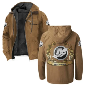 Nautical Propulsion Flannel Hoodie, Warm Street Flannel HVN1336MM - Camel