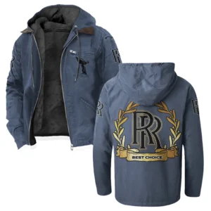 Ultra-Luxury Car Flannel Hoodie, Rugged Car Fan Hoodie HVN1336RR - Navy Blue