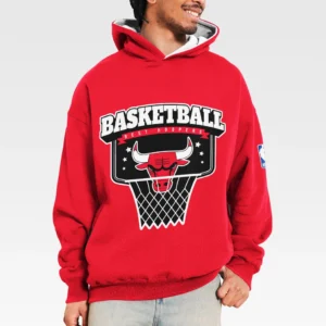 Athletic Hoop Pride Hoodie Supporter Spirit Hoodie HVN1341CB