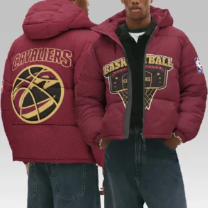 Streetwear Basketball Pride Hooded Cotton Jacket Sport Culture Street Puffer HVN1341CC