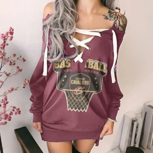 Streetwear Basketball Pride Lace-Up Sweatshirt Stylish Lace-Up Sport Top HVN1341CC