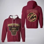 Streetwear Basketball Pride Zipper Hoodie Streetwear Fan Hoodie HVN1341CC