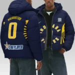 Dynamic Flow Hoodie Hooded Cotton Jacket Casual Everyday Fan Puffer HVN1343TH