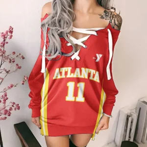 Sharp Shooter Hoodie Lace-Up Sweatshirt Streetwear Lace-Up Hoodie HVN1343TY