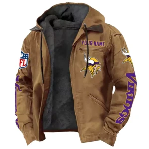 Fan Horn Squad Hooded Flannel Hoodie, Fan Squad Flannel Hoodie NFL168101525013 - Camel